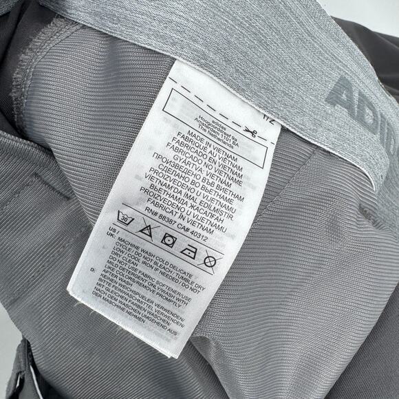adidas Golf Pants Mens 38x32 (39x29 ACTUAL) Gray Ultimate365 HEMMED - Picture 5 of 10